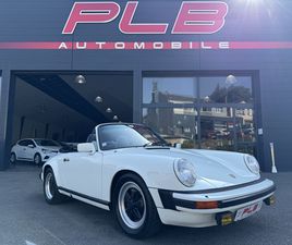 PORSCHE 911 SERIE G CABRIOLET SC PORSCHE 911 3.0 SC CABRIOLET CERTIFICAT PORSCHE CLASSIC DISPO PLB AUTO
