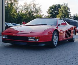 FERRARI TESTAROSSA FERRARI TESTAROSSA 1990 - 737000 PLN - RADWANICE - GIELDA KLASYKÓW