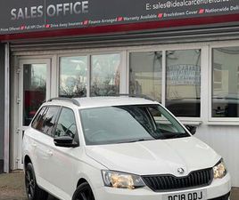 2018 SKODA FABIA 1.0 TSI SE ESTATE 5DR PETROL DSG EURO 6 (START/STOP) (110 PS) ESTATE PETROL AUTOMATIC