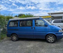 VOLKSWAGEN TRANSPORTER T4 CALIFORNIA AHK, RADTRÄGER, ZUSÄTZLICHE BANK, ZELT