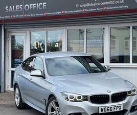 2016 BMW 3 SERIES 2.0 M SPORT GT 5DR DIESEL MANUAL EURO 6 (START/STOP) (190 PS) HATCHBACK DIESEL MANUAL
