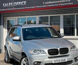2013 BMW X5 3.0 30D M SPORT SUV 5DR DIESEL AUTO XDRIVE EURO 5 (245 PS) SUV DIESEL AUTOMATIC