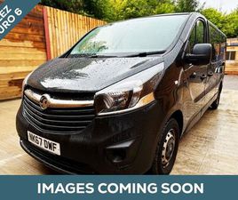 2017 VAUXHALL VIVARO 1.6CDTI 2900 L2H1 (95PS)(EU6) (START/STOP) 9 SEATS COMBI