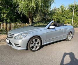 MERCEDES-BENZ E 300 CABRIOLET VOLLAUSSTATTUNG