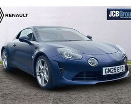 ALPINE A110 1800 1.8L TURBO 300 S 2DR DCT