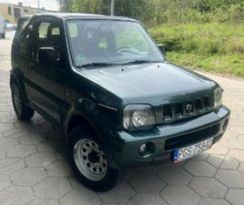 SUZUKI JIMNY CABRIOLET SUZUKI JIMNY SUZUKI JIMNY CABRIO ZAREJESTROWANY BENZYNA 4X4