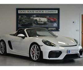 2020 PORSCHE BOXSTER 718 4.0 SPYDER