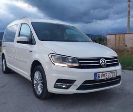 VOLKSWAGEN CADDY 1.4 TGI DSG MAXI HIGHLINE 7-MIESTNE