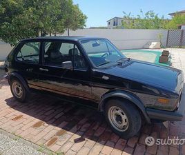 VW GOLF GTI 1600 DEL 1981