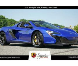 USED 2015 MCLAREN 650S SPIDER CONVERTIBLE 2D