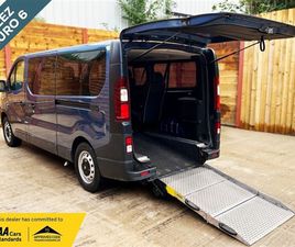 VAUXHALL VIVARO L2 LWB - 5 SEAT WHEELCHAIR ACCESSIBLE DISABLED ACCESS VEHICLE WAV
