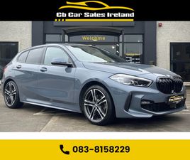 BMW SERIE 1 118 2.0 118D M SPORT HATCHBACK 5DR DIESEL AUTO 1 OWNER + STORM BAY METALLIC, FULL LEATHER M SPORT INTERIOR