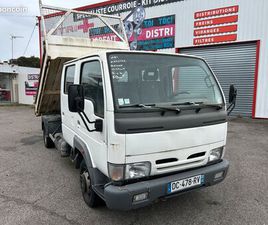 NISSAN CABSTAR 3.0L BENNE DOUBLE CABINE 11/2001 213000KMS VENTE EN L'ETAT 5900