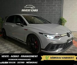 VOLKSWAGEN GOLF 8 GTI CLUBSPORT 2.0 TSI 300CH DSG7 - BLACKPACK - GARANTIE 6 MOIS MINIMUM
