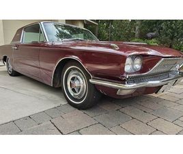 1966 FORD THUNDERBIRD DARK RED AUTOMATIQUE, 3 VITESSES CO...