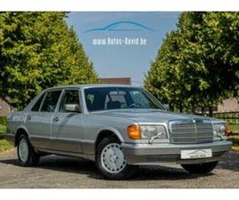 MERCEDES CLASSE S 560 SEL ② MERCEDES-BENZ 560 SEL 5.5 V8 AUT. /HISTOIRE/OLDTIMER — MERCEDES-BENZ — 2EMEMAIN