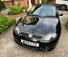 MG MOTOR UK, MGTF, CONVERTIBLE, 2010, MANUAL, 1796 (CC), 2 DOORS