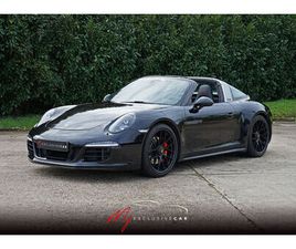 PORSCHE 911 TYPE 991 PH. 1 TARGA 4 GTS 430 CH PDK - GRAND ENTRETIEN 04/25 - PACK GTS CUIR/ALCANTARA ET SURPIQÛRES ROUGES - CAMÉRA - APPLE CARPLAY - GARANTIE