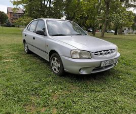 HYUNDAI ACCENT HYUNDAI ACCENT 2000. GOD, 1.3, 55 KW, REG. DO 11/2025, PRVI VLASNIK