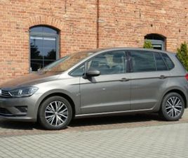 VOLKSWAGEN GOLF SPORTSVAN I 1.6 TDI 110KM ALLSTAR KLIMATRONIC NAVI HAK ALUFELGI NISKI PRZEBIEG