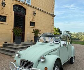 CITROEN 2CV 2CV6 CITROËN 2CV6 - VERT JADE - ANNÉE 1982