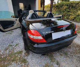 MERCEDES SLK SLK 200 VENDS MERCEDES SLK200 KOMPRESSOR ANNÉE 2006,KILOMÉTRAGE 63398