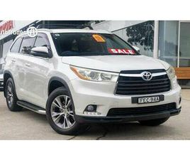 TOYOTA KLUGER 2014 TOYOTA KLUGER GXL (4X4) FOR SALE $28,900