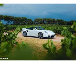 PORSCHE 911 997.2 TURBO S CABRIOLET - TRÈS BELLE CONFIGURATION - CARNET 100% PORSCHE