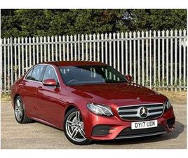MERCEDES CLASSE E E 220 2017 MERCEDES-BENZ E CLASS E220D AMG LINE SALOON DIESEL AUTOMATIC