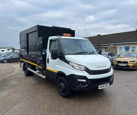 2018 IVECO DAILY 70C18 WHEELIE BIN / DUSTBIN TIPPER 1 COUNCIL OWNER FROM NEW