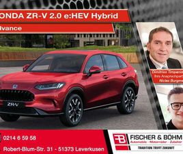 HONDA ZR-V 2.0 E:HEV HYBRID ADVANCE