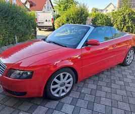 AUDI A4 1.8 T CABRIOLET S-LINE