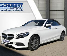 MERCEDES-BENZ C 200 CABRIO 9G-TRONIC NAVI LEDER SOUNDSYSTEM BU