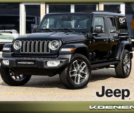 JEEP WRANGLER CONVERTIBLE JEEP WRANGLER - 4XE SAHARA 4WD AUTO. 20 LM / SKY ONE SOFTTOP / ADAPT. CRUISE