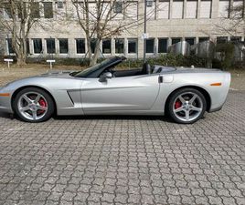 CORVETTE C6 CABRIOLET CORVETTE C6 SILBER AUTOMATIK BAUJAHR 2005