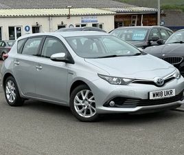TOYOTA AURIS TOYOTA AURIS 1.8 VVT-H ICON TECH HATCHBACK 5DR PETROL HYBRID CVT EURO 6 (S/S) (136 PS) HATCHBACK 2018, 73484 MILES, £10995 - 32724218 - EXCHANGEANDMART.CO.UK