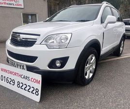 VAUXHALL ANTARA 2.2 CDTI EXCLUSIV SUV 5DR DIESEL MANUAL 2WD EURO 5 (START/STOP) (163 PS)