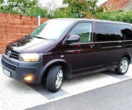 VOLKSWAGEN CARAVELLE 8MÍST,161TKM,TZ,AC,2XALU,DPH