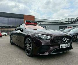 MERCEDES CLASSE E CABRIOLET E 220 2.0 E220D AMG LINE NIGHT EDITION (PREMIUM PLUS) CABRIOLET G-TRONIC+ EURO 6 (START/STOP) 2DR