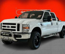 FORD F 350 CREW CAB FORD F350 6,4 SUPER DUTY CREW CAB A - VETOKOUKKU, WEBASTO, TYÖVALOT, MAJAKKA, TYÖKALULAATIKKO, ILMASTOINTI, TUMMAT LASIT, LED-LISÄVALO!