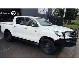 2016 TOYOTA HILUX SR (4X4) FOR SALE $32,450