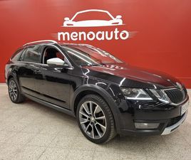 SKODA OCTAVIA COMBI 2,0 TDI 184 4X4 SCOUT BUSINESSLINE DSG AUTOM. - / VETOKOUKKU / MUKAUTUVA VAKIONOPEUDENSÄÄDIN / AUTOM. ILMASTOINTI / PERUUTUSKAMERA / NAVIGAA