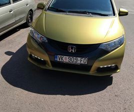HONDA CIVIC COUPE, 2014. GODIŠTE, 0.0 BENZIN + LPG