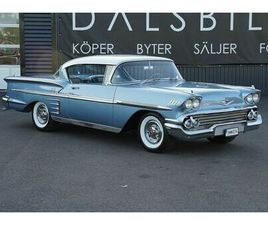 CHEVROLET IMPALA SPORT COUPE TURBO-FIRE 283 POWER-GLIDE -58