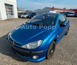 PEUGEOT 206 CABRIOLET CC PLATINUM- KLIMA- HU NEU