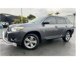 TOYOTA KLUGER 2008 TOYOTA KLUGER KX-S F FOR SALE $9,990