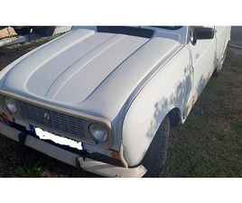1990 RENAULT 4L BLANC MANUEL, 4 VITESSES CONDUITE À GAUCH...
