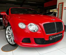 2012 BENTLEY CONTINENTAL 6.0 FLEXFUEL AUTO 6 SPD 4WD EURO 5 CONVERTIBLE BI FUEL AUTOMATIC