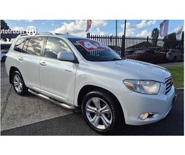 TOYOTA KLUGER 2008 TOYOTA KLUGER GRANDE 4WD FOR SALE $10,999