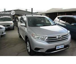 TOYOTA KLUGER 2013 TOYOTA KLUGER KX-R (FWD) 7 SEAT FOR SALE $13,990
